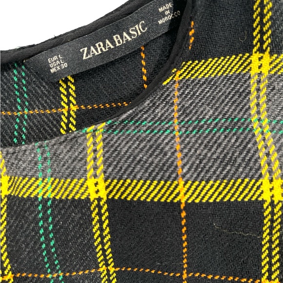 Zara Plaid Skirt and Matching Blouse - Picture 9 of 10